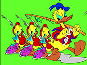 kolorowanka kaczor donald